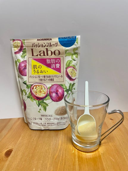 パッションフルーツLaboパウダー/森永製菓/食品を使ったクチコミ(1枚目)