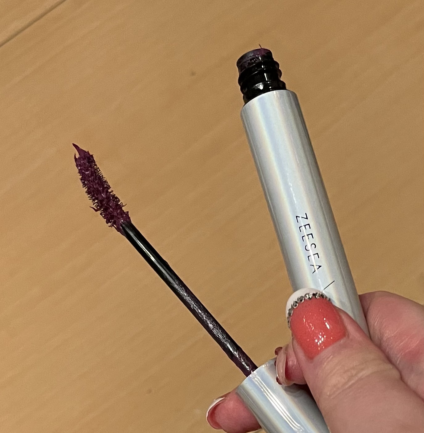 ダイヤモンドシリーズ カラーマスカラ/ZEESEA/マスカラを使ったクチコミ（3枚目）