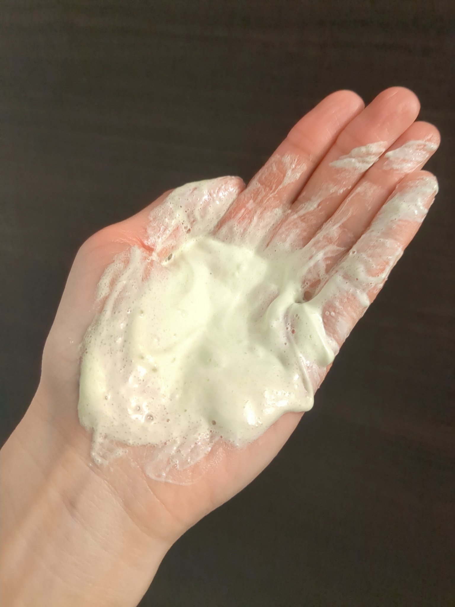 沖縄とろみ美容 パウダーウォッシュ シークヮーサーティー/FSGB/洗顔パウダーを使ったクチコミ（3枚目）