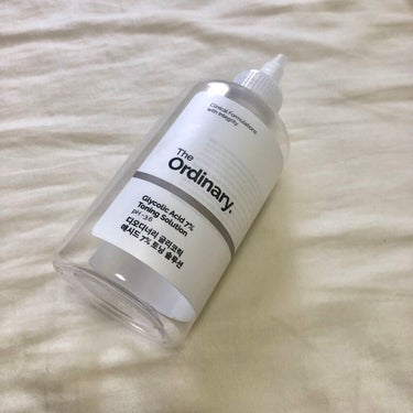 Glycolic Acid 7% Toning  Solution/The Ordinary/ブースター・導入液を使ったクチコミ（1枚目）