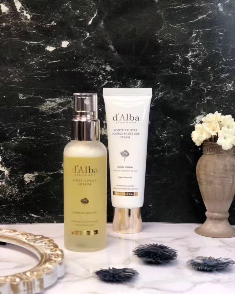 ダルバ ホワイトトリュフファーストスプレーセラム/ダルバ/ミスト状化粧水を使ったクチコミ（2枚目）