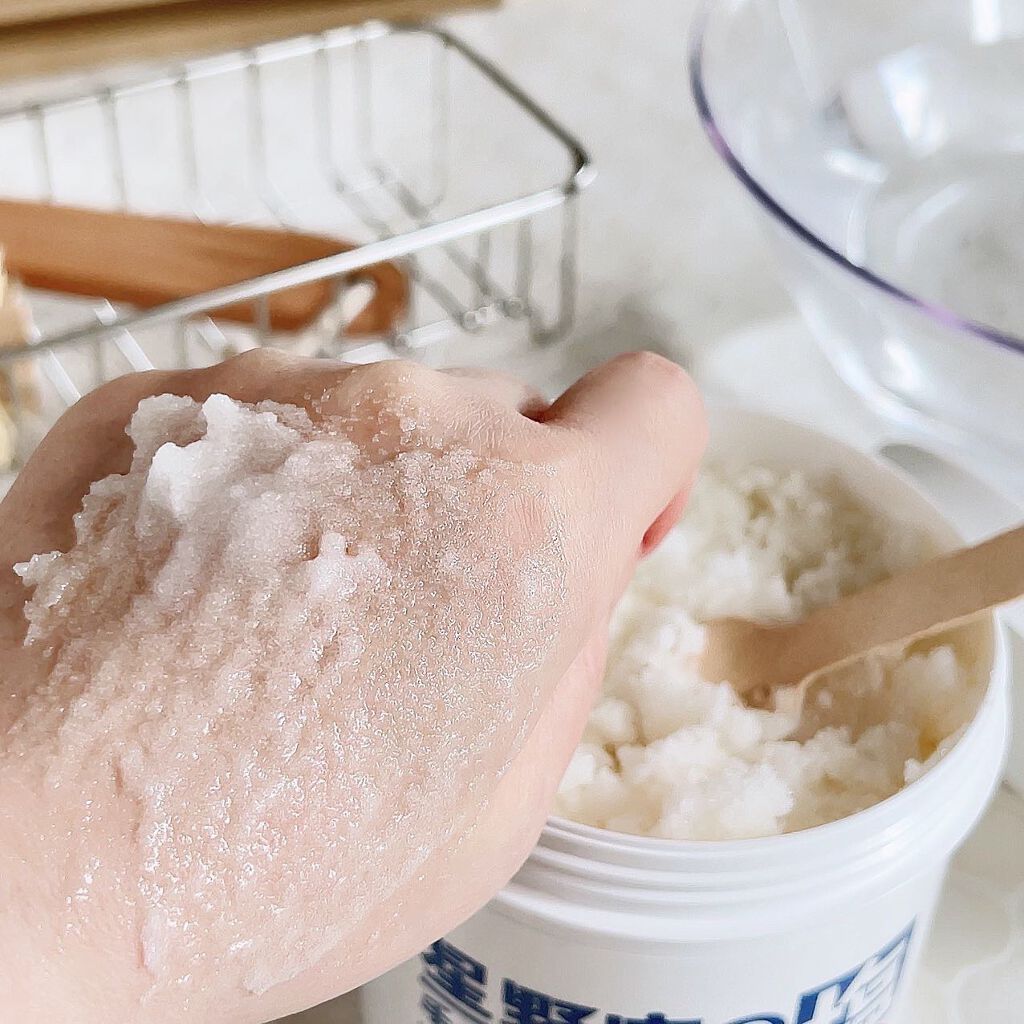 星野家の手作りマッサージ塩/星野家/ボディスクラブを使ったクチコミ(7枚目)