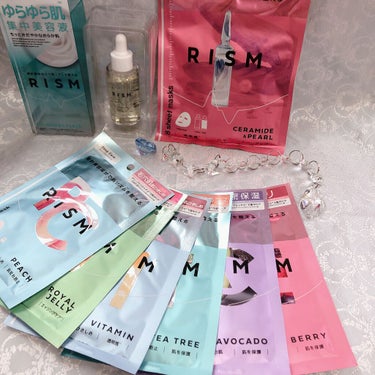 RISM ディープケアマスク ベリーのクチコミ「【肌磨き美容マスク#rism 🦋】


RISM（リズム）



☑︎デイリーケアマスク
.....」（2枚目）