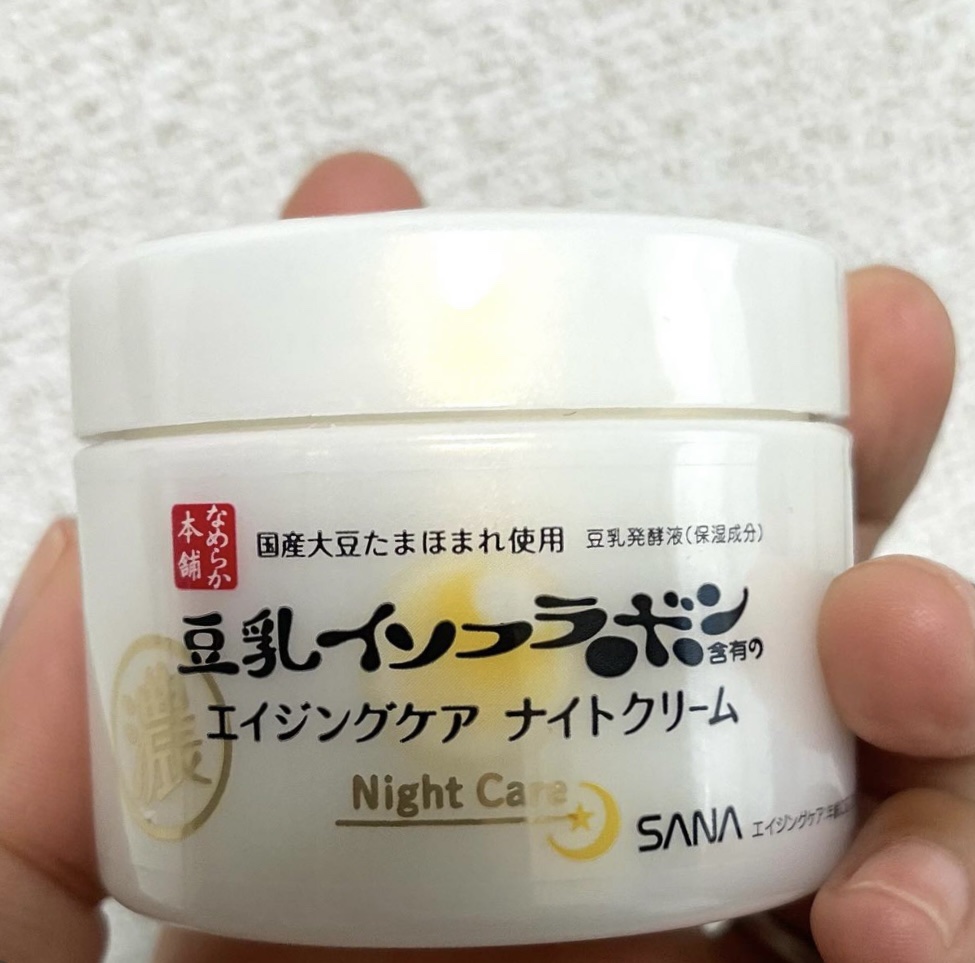 リンクルナイトクリーム/なめらか本舗/フェイスクリームを使ったクチコミ（1枚目）