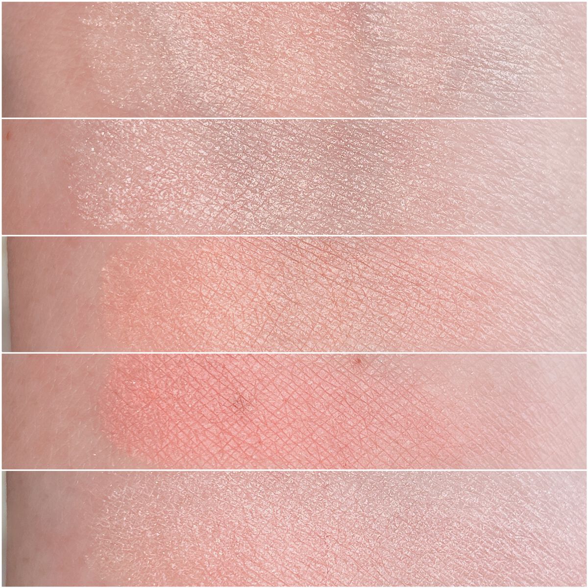 グロウパウダーチーク 02 コーラルピンク/Kirei&co./パウダーチークを使ったクチコミ（3枚目）