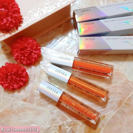 ダイヤモンドシリーズ 星空リキッドアイシャドウ/ZEESEA/リキッドアイシャドウを使ったクチコミ(1枚目)