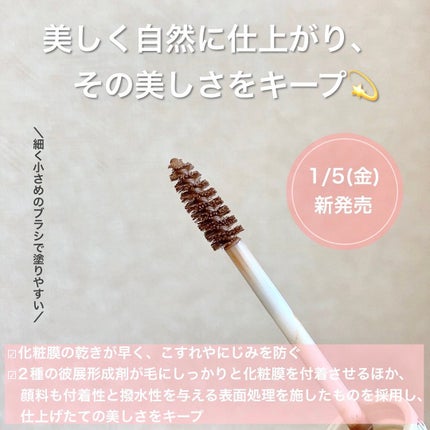 アイブロウ マスカラ/PAUL & JOE BEAUTE/眉マスカラを使ったクチコミ(3枚目)