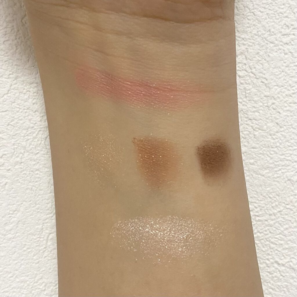 トーンアップアイシャドウ/CEZANNE/アイシャドウパレットを使ったクチコミ（2枚目）