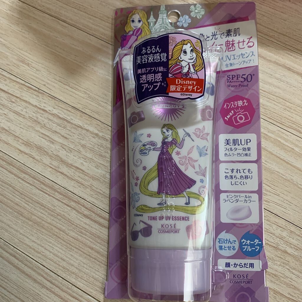 トーンアップUV エッセンス/サンカット®/日焼け止めローションを使ったクチコミ（1枚目）