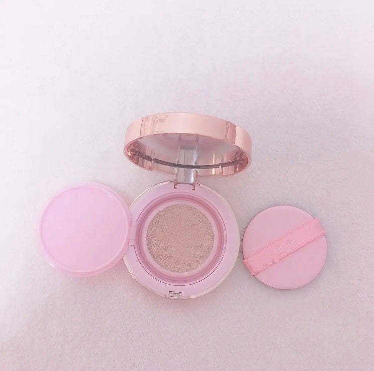 ピンクティーツリーカバークッション/APLIN/クッションファンデーションを使ったクチコミ(3枚目)