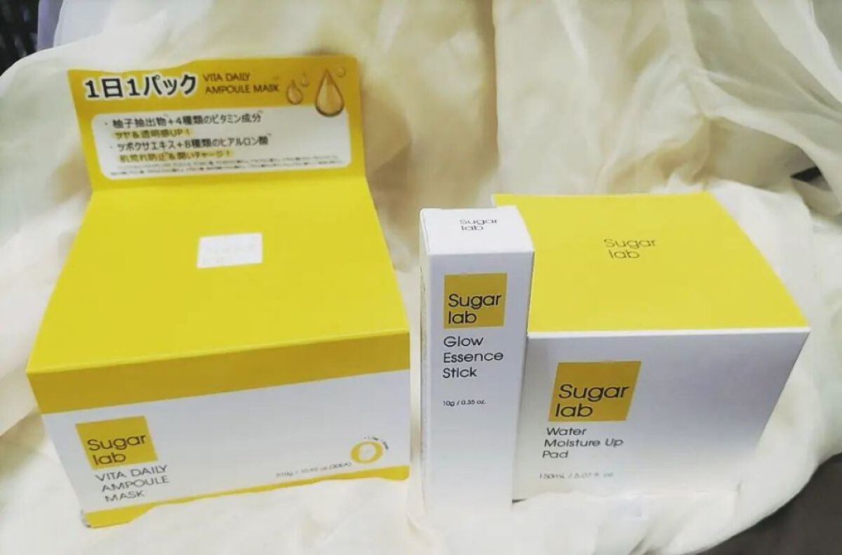 ウォーターモイスチャーアップパッド/Sugar Lab/トナーパッドを使ったクチコミ（1枚目）