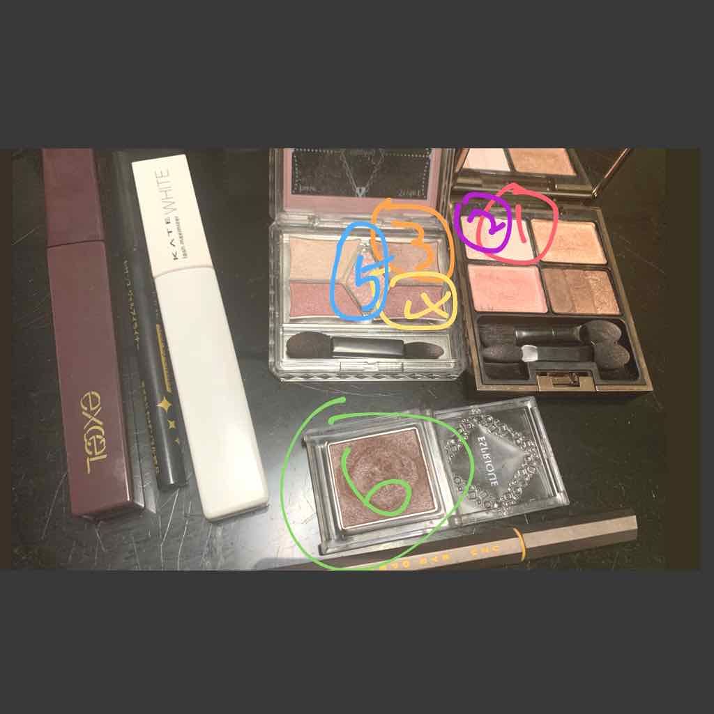 ロング＆カラード ラッシュ/excel/マスカラを使ったクチコミ（2枚目）