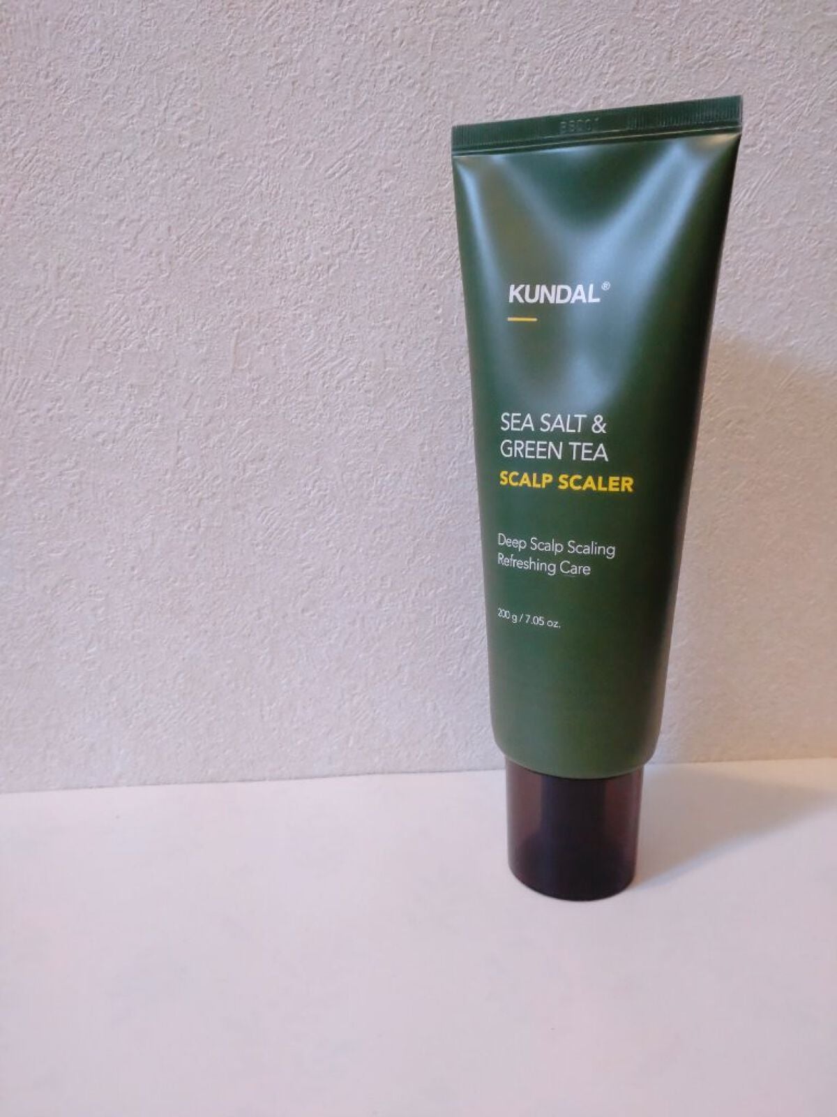 シーソルト&グリーンティー スカルプスケーラー/KUNDAL/ヘッドスクラブを使ったクチコミ(5枚目)