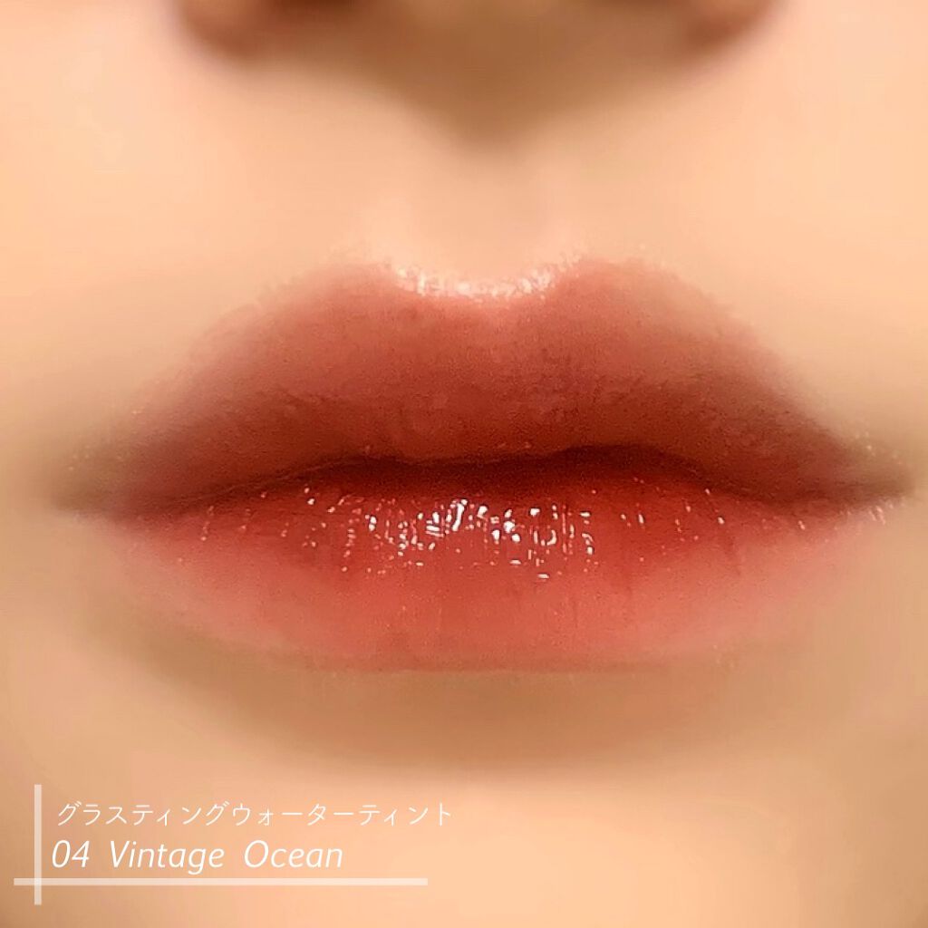 ジューシーラスティングティント/rom&nd/リップティントを使ったクチコミ(6枚目)