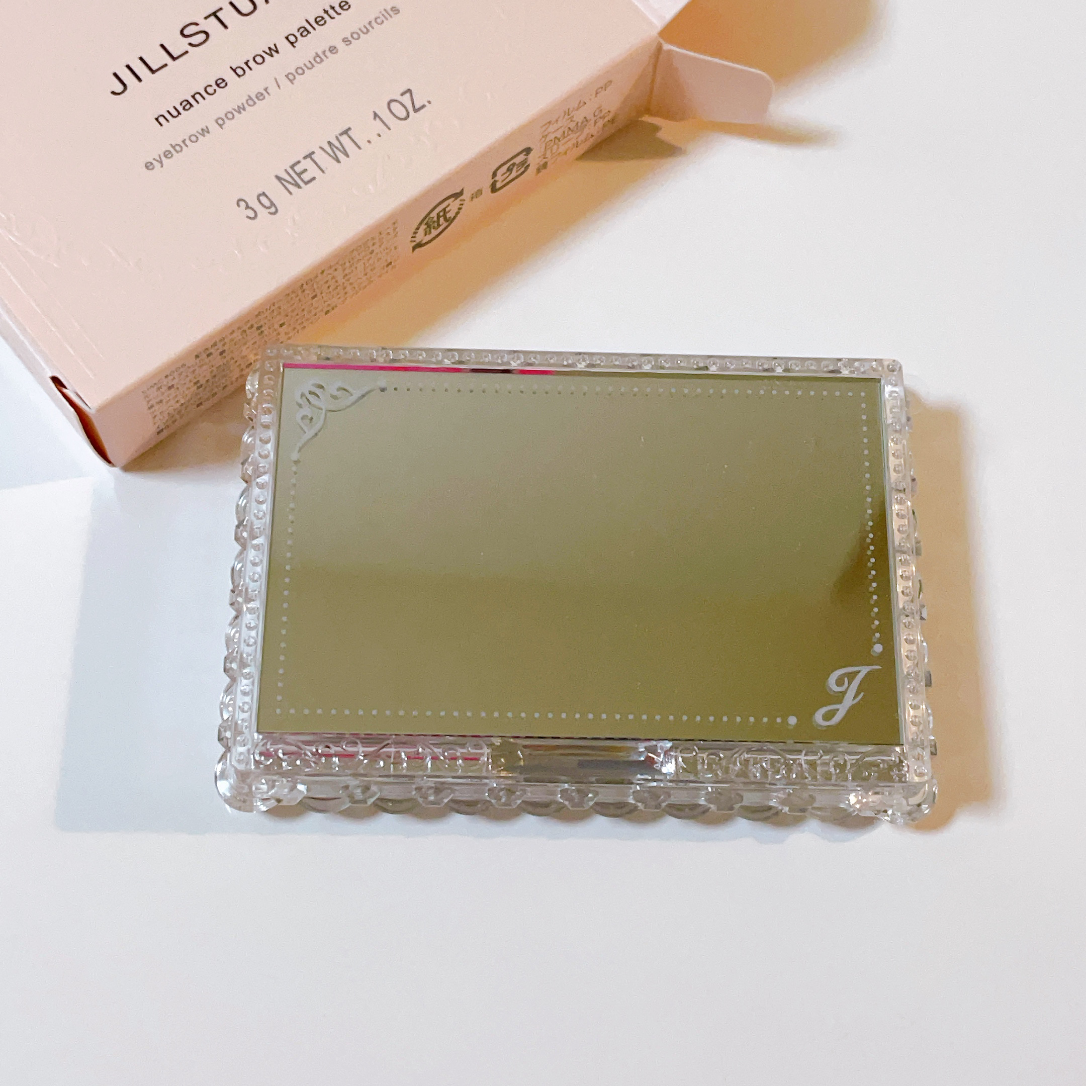 ジルスチュアート ニュアンスブロウパレット 06 red shade/JILL STUART/パウダーアイブロウを使ったクチコミ（1枚目）