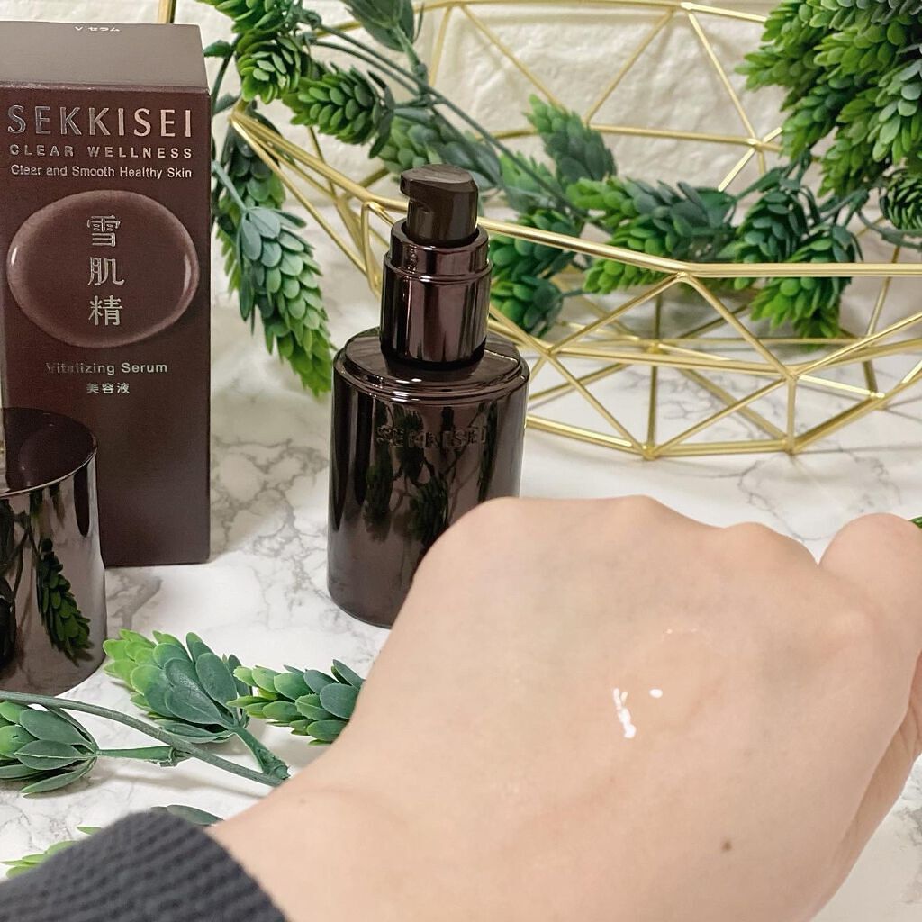 クリアウェルネス V セラム/雪肌精/美容液を使ったクチコミ(3枚目)