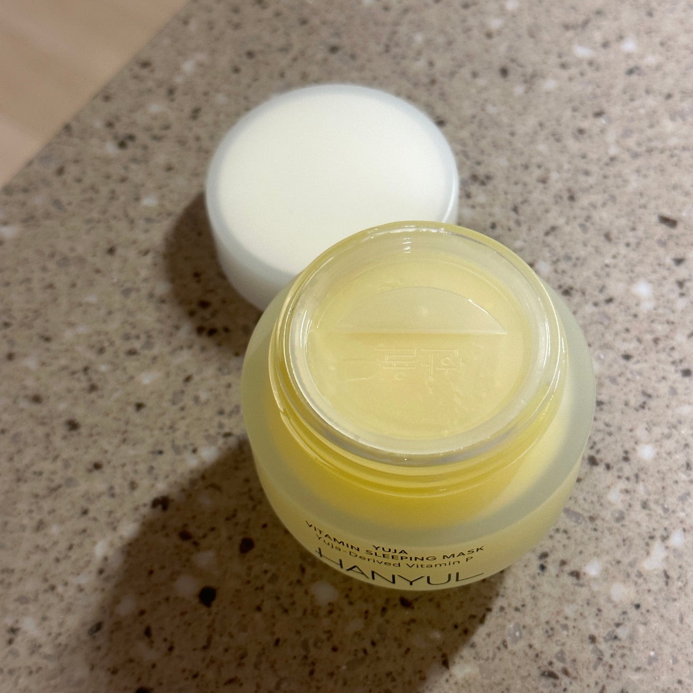 月光ゆず睡眠パック/HANYUL(ハンユル)/フェイスクリームを使ったクチコミ(2枚目)