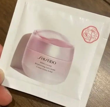 ホワイトルーセント ブライトニング ジェル クリーム/SHISEIDO/フェイスクリームを使ったクチコミ（1枚目）