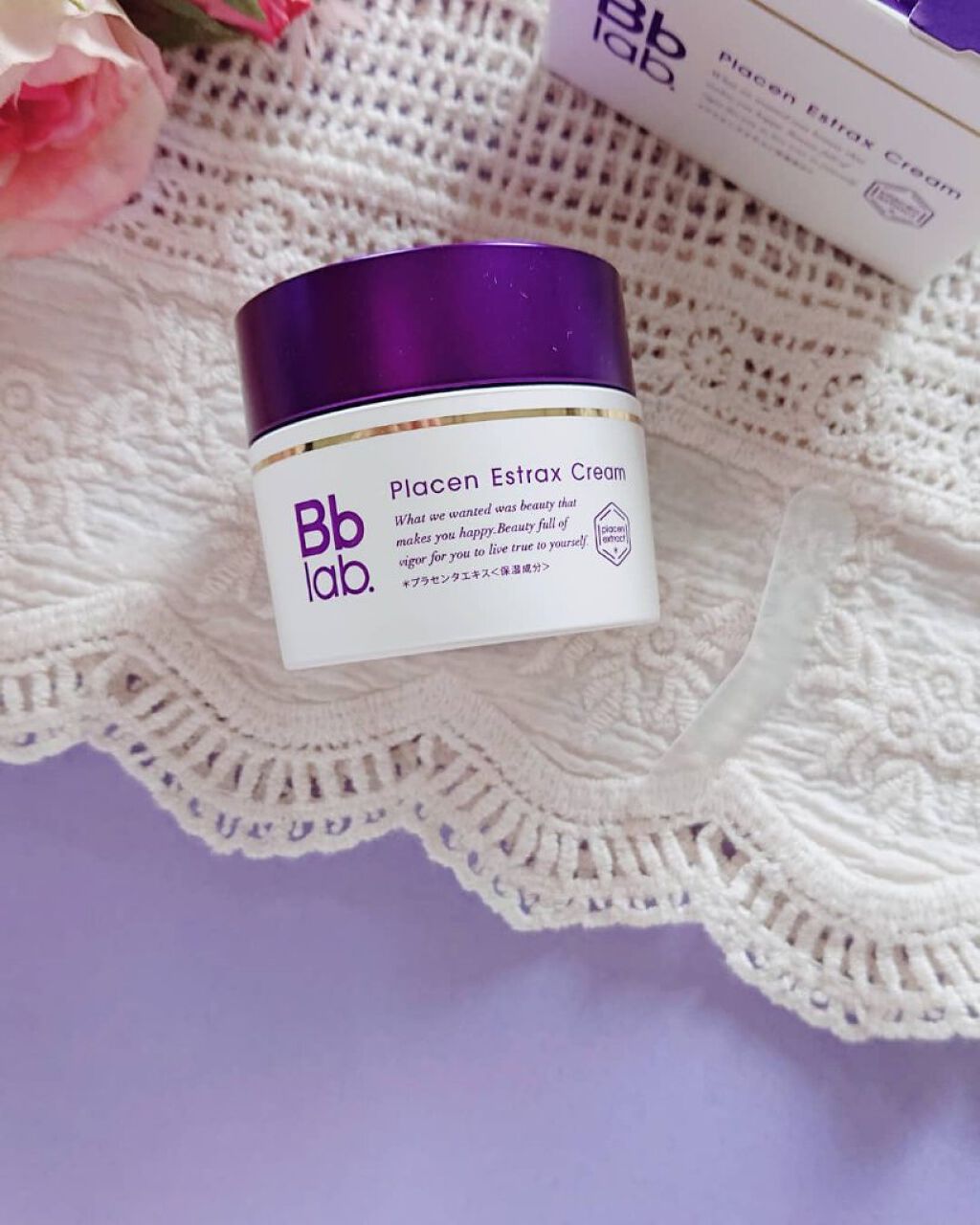 プラセンエストラックスクリーム/Bb lab./フェイスクリームを使ったクチコミ（1枚目）