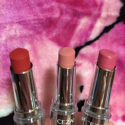 ラスティンググロスリップ/CEZANNE/口紅を使ったクチコミ(2枚目)