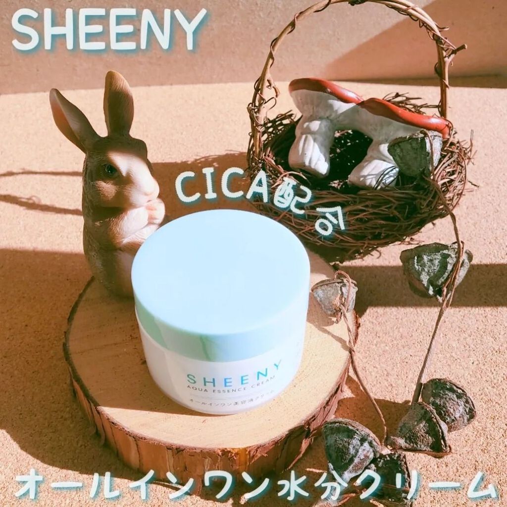 アクアエッセンスクリーム/SHEENY/フェイスクリームを使ったクチコミ（1枚目）