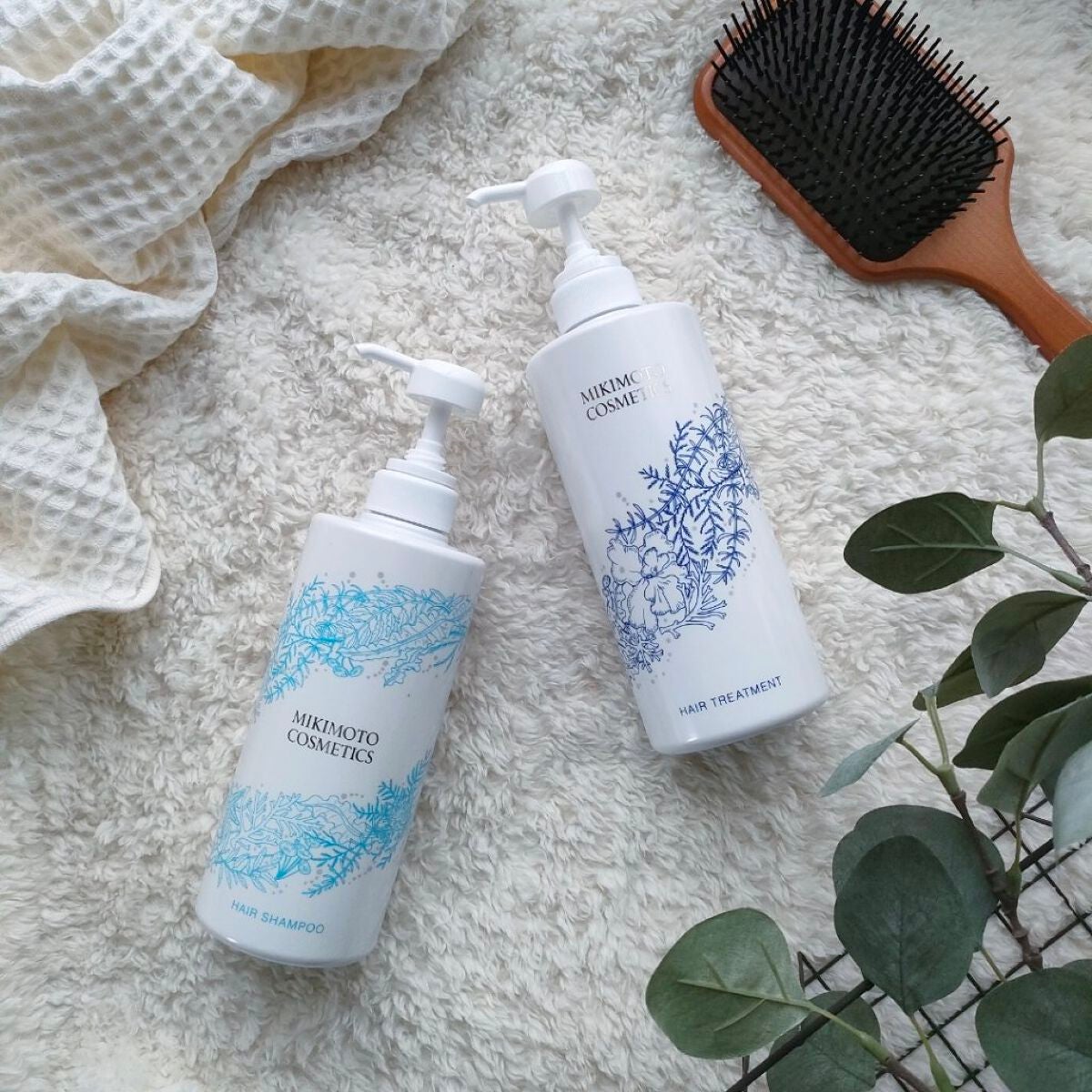 モイストプラス ヘアシャンプー/ヘアトリートメント/ミキモト コスメティックス/市販シャンプーを使ったクチコミ(1枚目)