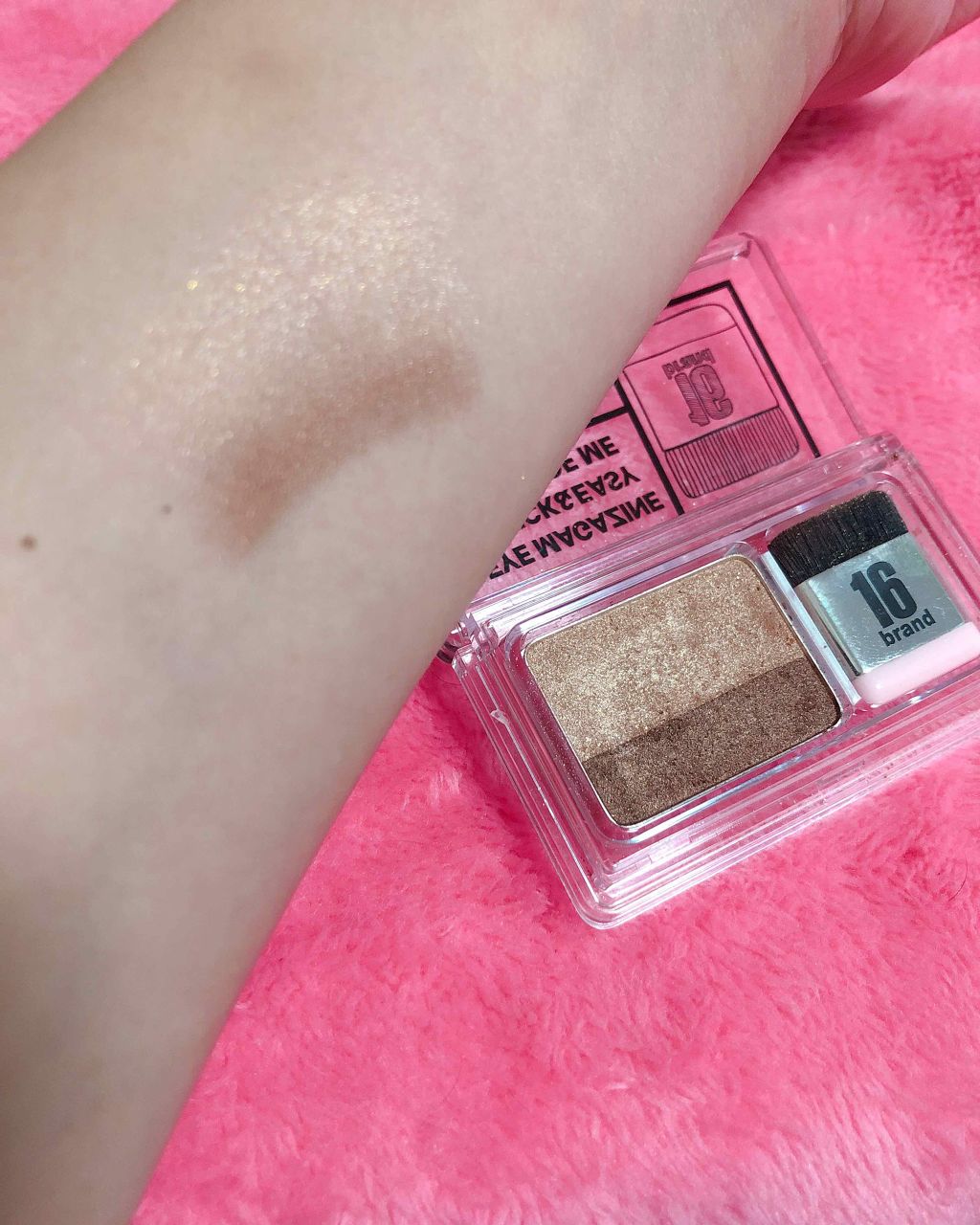16 EYE MAGAZINE/16BRAND/アイシャドウパレットを使ったクチコミ(3枚目)