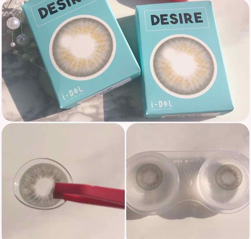 DESIRE/i-DOL/カラーコンタクトレンズを使ったクチコミ(2枚目)
