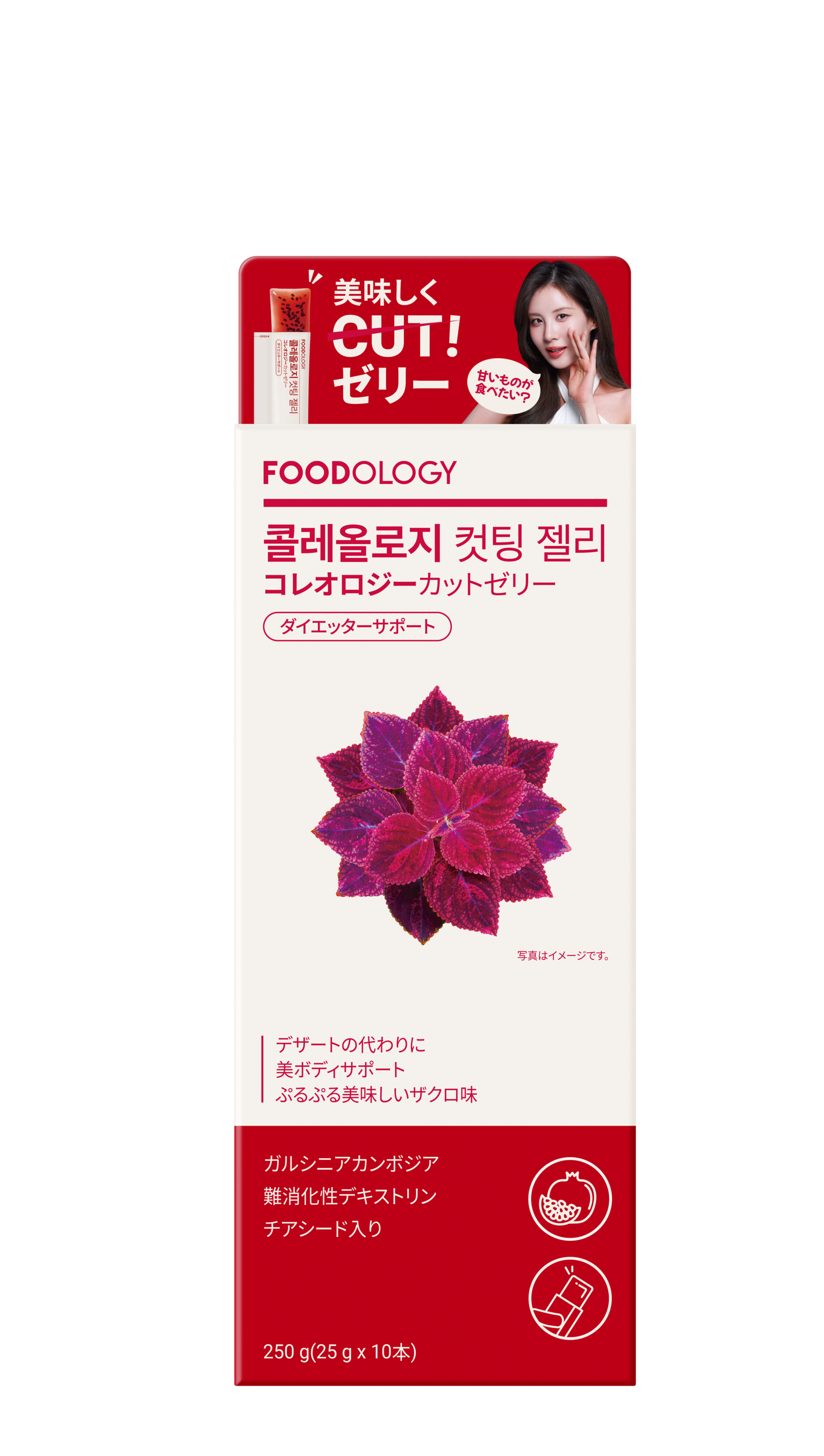 コレオロジーカットゼリー FOODOLOGY