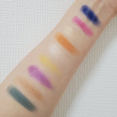 UR GLAM　BLOOMING EYE COLOR PALETTE/U R GLAM/アイシャドウパレットを使ったクチコミ（3枚目）