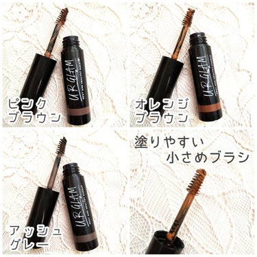 URGLAM　EYEBROW MASCARA a（アイブロウマスカラa）/U R GLAM/眉マスカラを使ったクチコミ（3枚目）