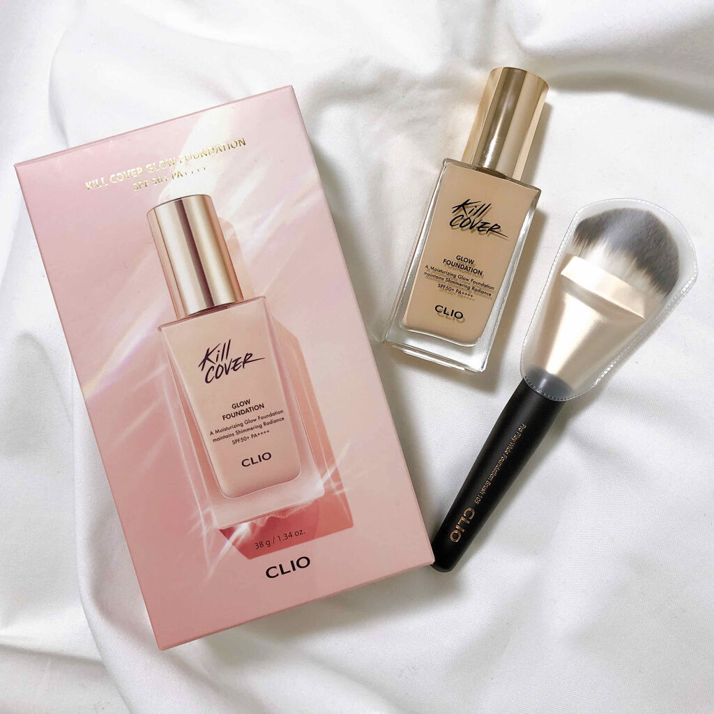 キルカバー グロウ ファンデーション/CLIO/リキッドファンデーションを使ったクチコミ（1枚目）