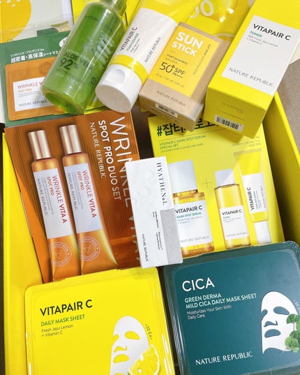 ビタペアC 集中美容液スペシャルセット/ネイチャーリパブリック/美容液を使ったクチコミ(1枚目)