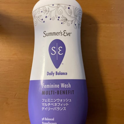 フェミニンウォッシュ マルチベネフィット デイリーバランス/Summer's Eve(サマーズイブ)/デリケートゾーンケアを使ったクチコミ(1枚目)