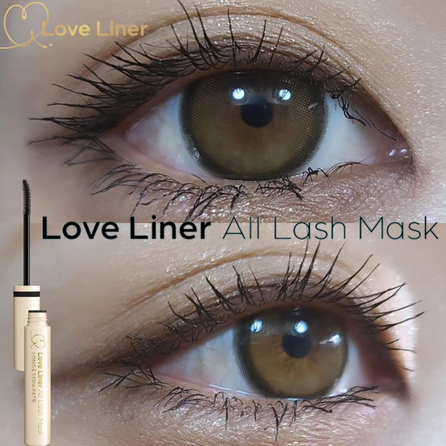オールラッシュ マスク ロング&セパレート<マスカラ>/ラブ・ライナー/マスカラを使ったクチコミ(1枚目)
