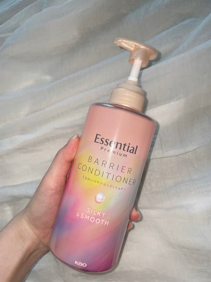 エッセンシャルプレミアム バリアシャンプー・コンディショナー シルキー&スムース/エッセンシャル/市販シャンプーを使ったクチコミ(4枚目)