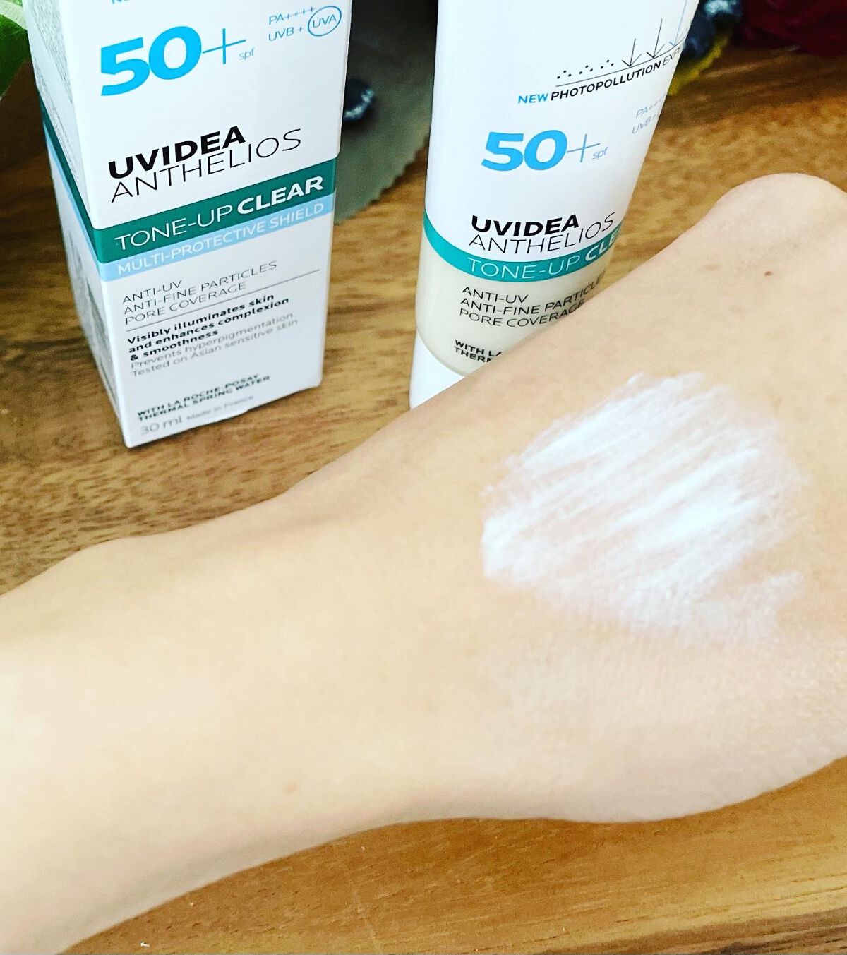 UVイデア XL プロテクショントーンアップ/ラ ロッシュ ポゼ/日焼け止めクリームを使ったクチコミ(4枚目)