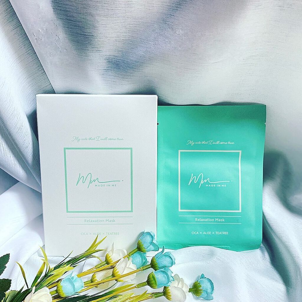 リラクゼーションマスク/MADE IN ME/シートマスク・パックを使ったクチコミ（1枚目）