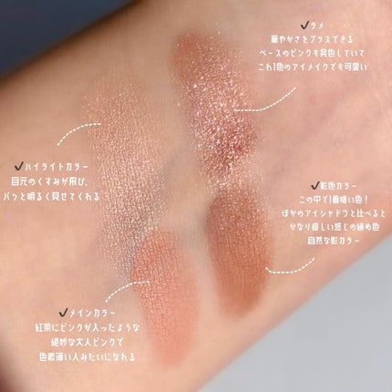 インザミラーアイパレット/Ririmew/アイシャドウパレットを使ったクチコミ(3枚目)