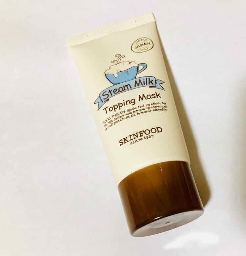 スチームミルク トッピングマスク/SKINFOOD/洗い流すパック・マスクを使ったクチコミ（2枚目）