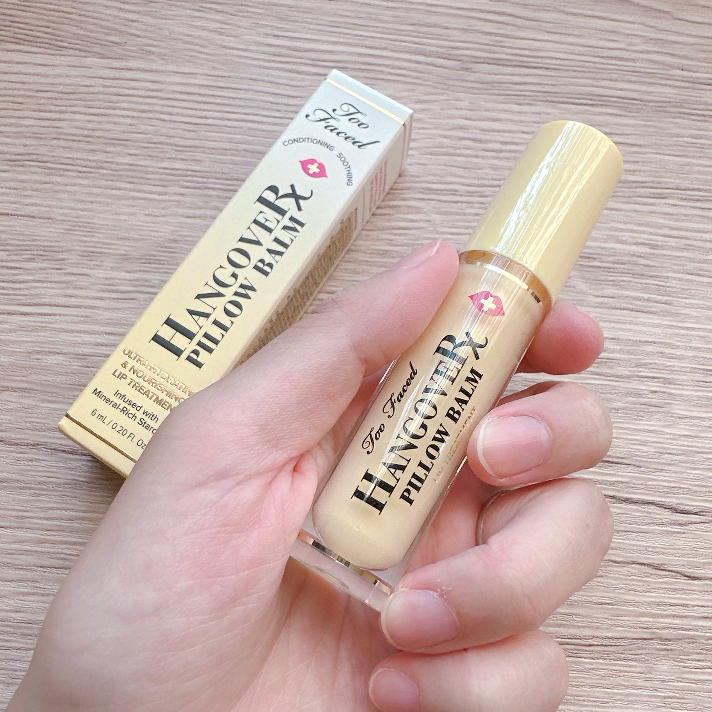 ~トゥー フェイスド ハングオーバー~ ピロー バーム リップ トリートメント/Too Faced/リップ美容液を使ったクチコミ(1枚目)
