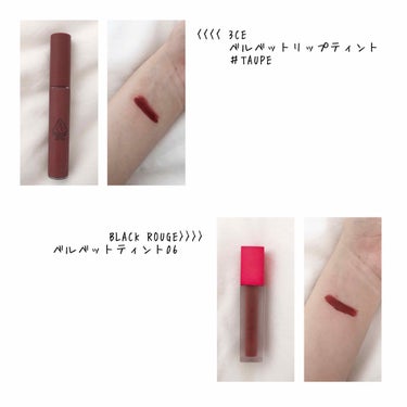 3CE VELVET LIP TINT/3CE/口紅を使ったクチコミ（3枚目）