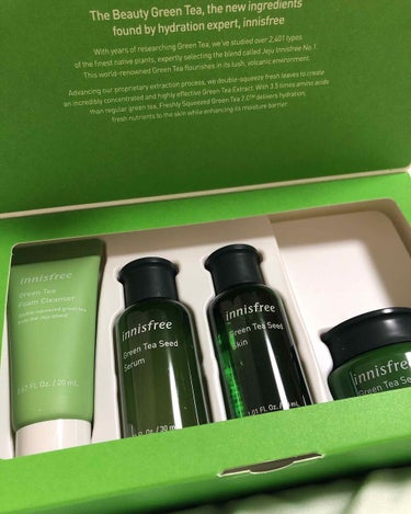 グリーンティー スキンケア トライアルセット/innisfree/化粧水を使ったクチコミ（1枚目）