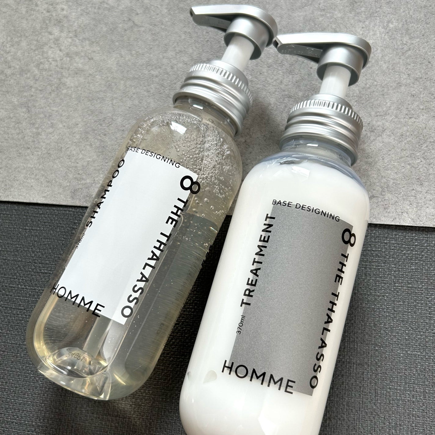 エイトザタラソ オム ベースデザイニング シャンプー/ヘアトリートメント/エイトザタラソ/市販シャンプーを使ったクチコミ(1枚目)