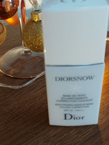 スノー メイクアップ ベース UV35 SPF35／PA+++/Dior/化粧下地を使ったクチコミ（1枚目）