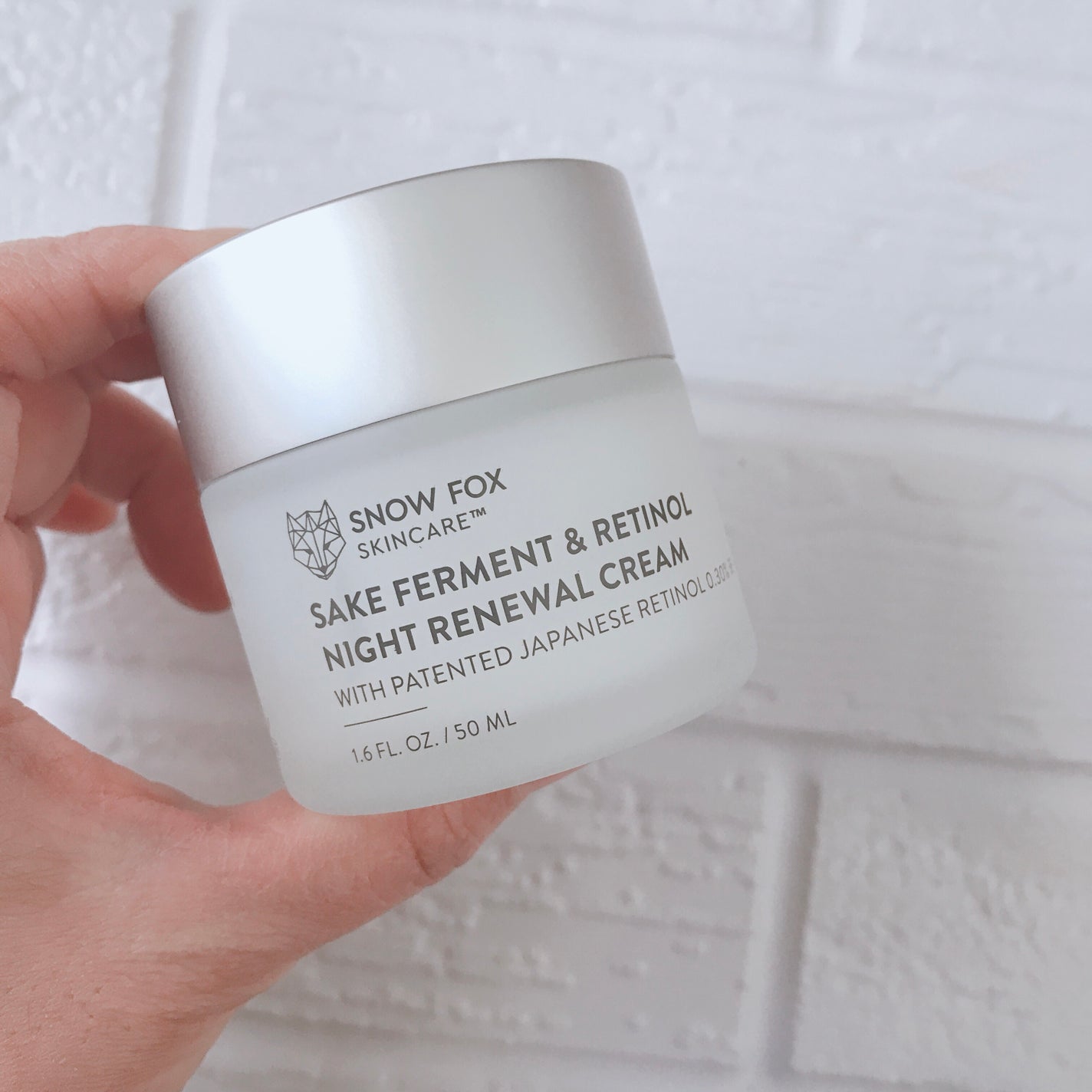 SAKE ナイトクリーム/SNOW FOX SKINCARE/フェイスクリームを使ったクチコミ(2枚目)