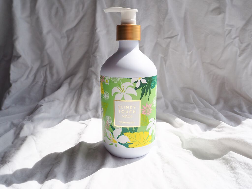 薬用美白ボディミルク/スリンキータッチ セルフスパ/ボディミルクを使ったクチコミ（1枚目）