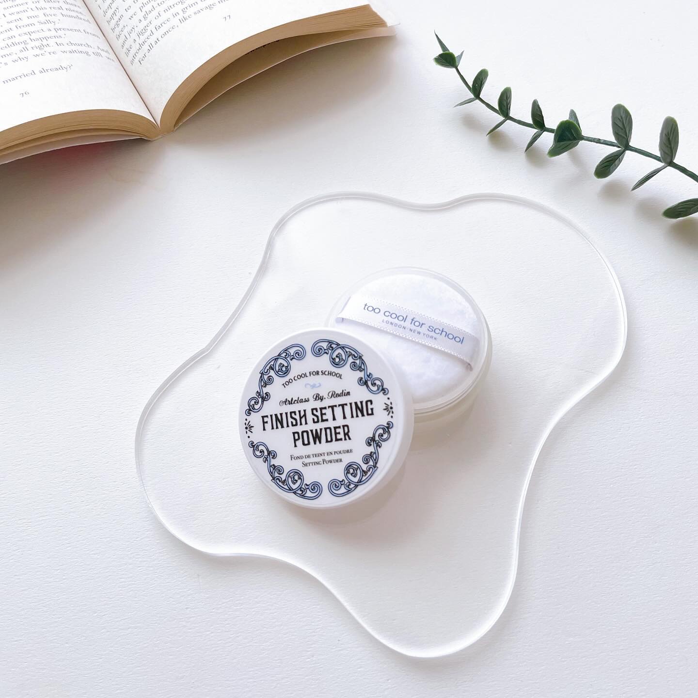 バイロダンフィニッシュセッティングパウダー/too cool for school/ルースパウダーを使ったクチコミ（2枚目）