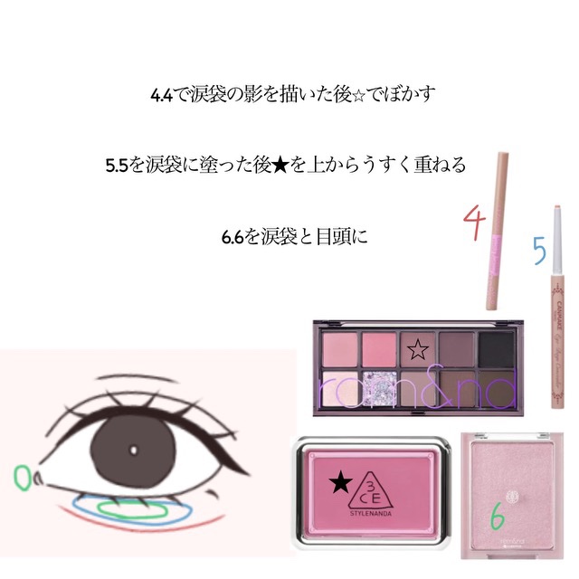 3CE 3CE ニューテイク フェイスブラッシャーのクチコミ「🥟自分用メモ🐥

【使った商品】
 rom&nd 
 べターザンパレット
 11 チキチキガー.....」（3枚目）