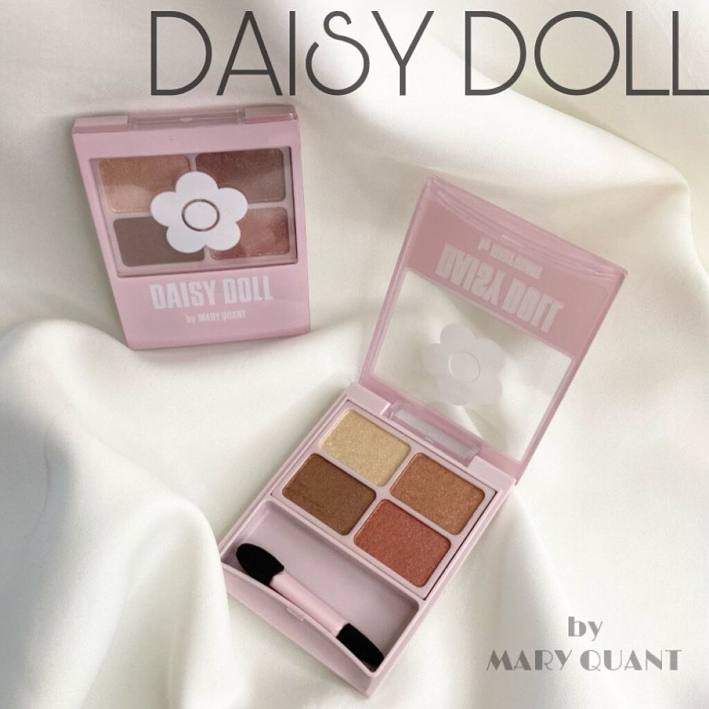 デイジードール アイカラー パレット/DAISY DOLL by MARY QUANT/アイシャドウパレットを使ったクチコミ(1枚目)